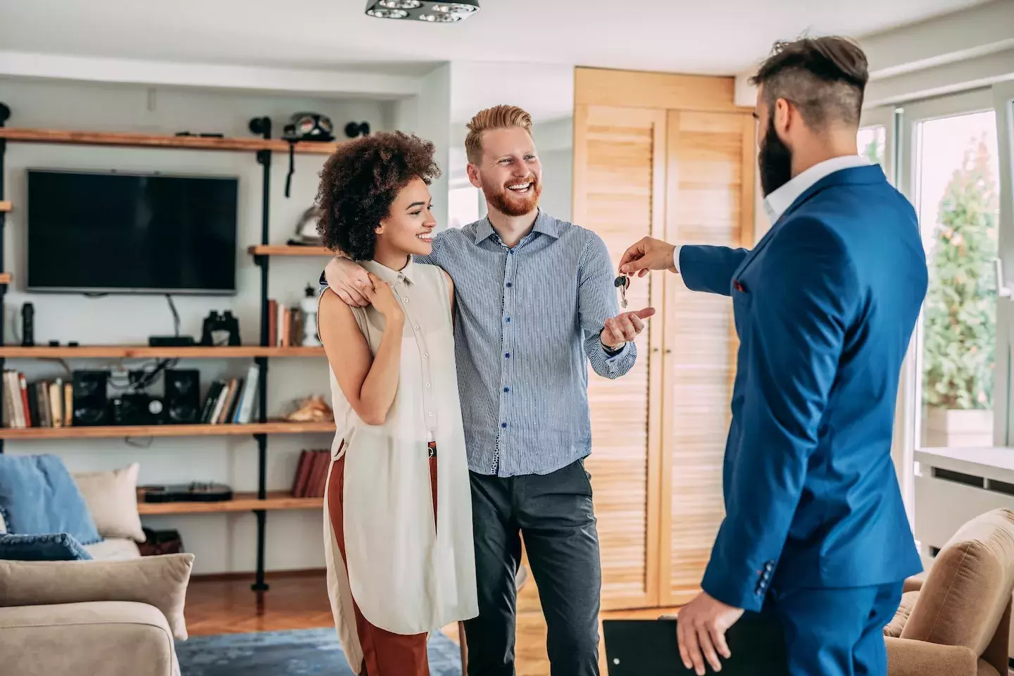 people getting house keys people getting house keys